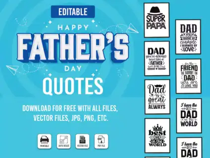 celebration, DIY gifts, Father's Day, Free Download, printable designs, quotes for dad